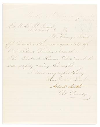 (CIVIL WAR--CONFEDERATE.) Group of correspondence with the upper levels of the Confederate District of Texas late in the war.